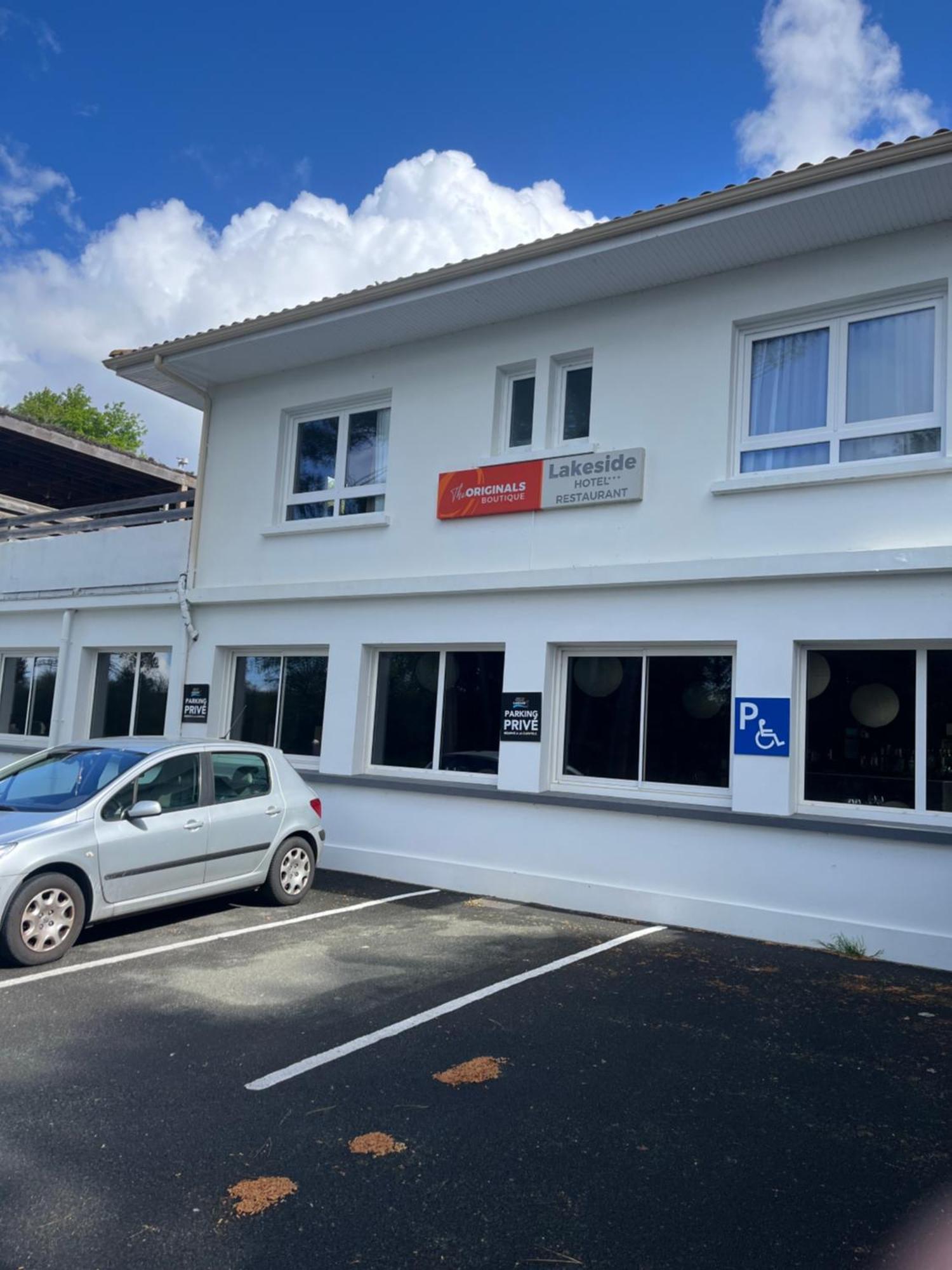 The Originals Boutique, Hôtel Lakeside, Biscarrosse , Lac Parentis-en-Born Exterior foto